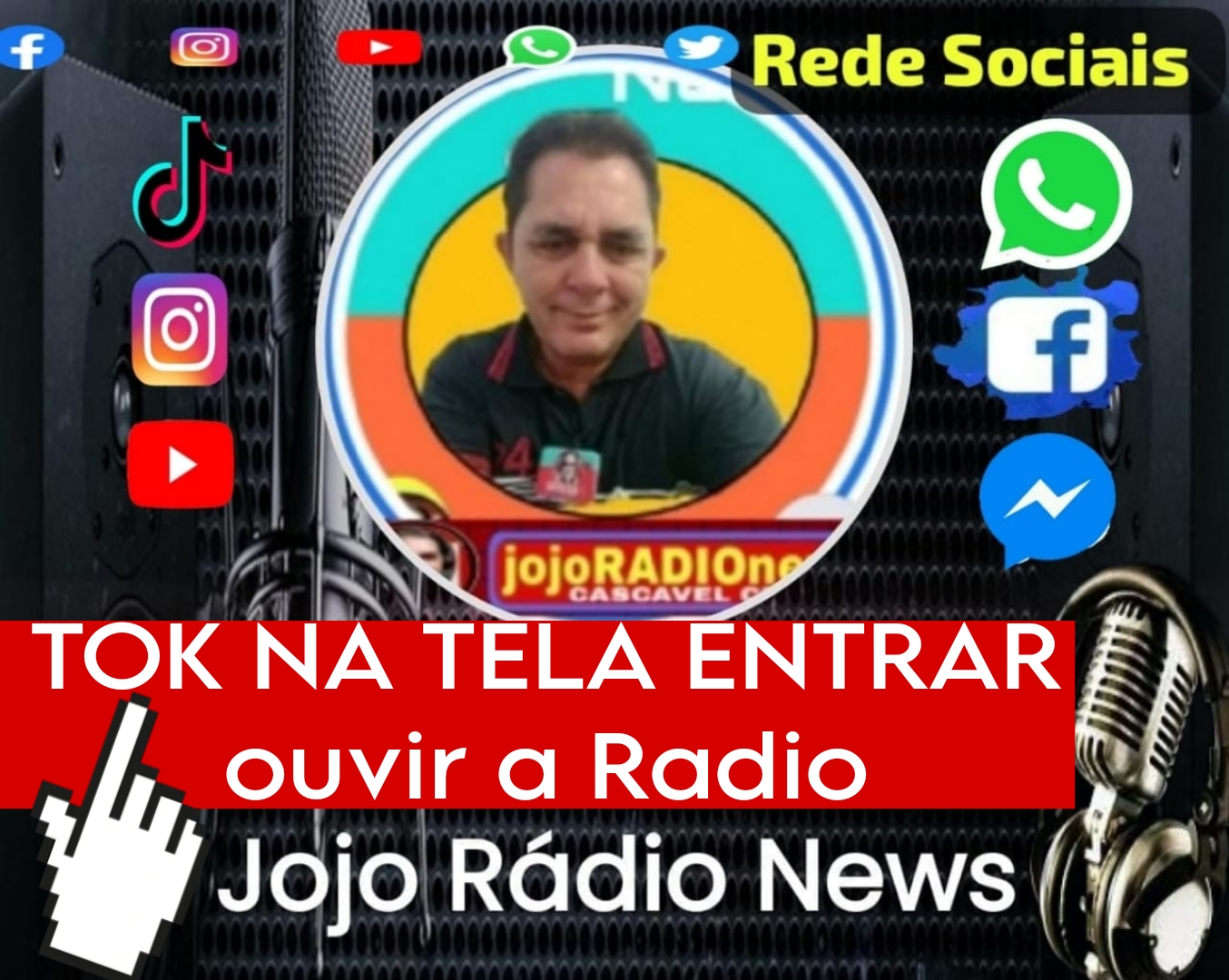 OUVIR RADIO JOJONEWS TVWEB PROGRAMA CHEGA JUNTO E GIRO MUSUCAL   TOK NA TELA ENTRE NO INSTAGRAM