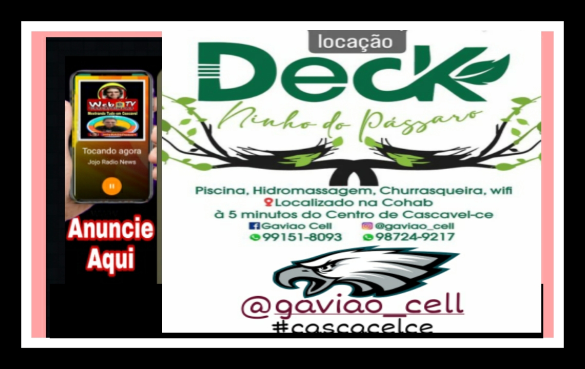 DECK NINHO DO PÁSSARO NA COHAB CASCAVEL CE