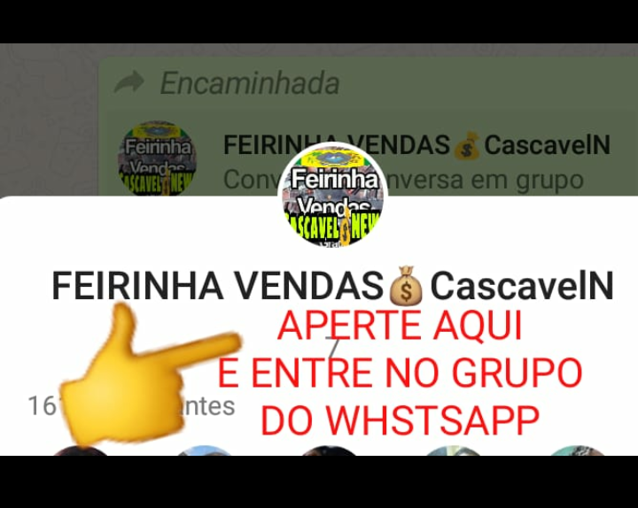 ENTRE PARA O FEIRINHA DE CASCAVEL