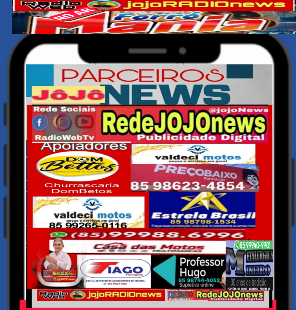 OUÇA NOSSA RADIO WEB NOS APPS OU SITES DE RÁDIOS ON-LINE